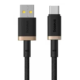 Кабель Baseus Dura Series Cable USB to Type-C 60W 1m P10377802U01-00 Black-Gold