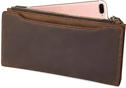 Чоловічий шкіряний гаманець Vintage 9,5х19,5 см acs0015721 - мініатюра 4