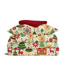 Дитяча постільна білизна в ліжечко CHRISTMAS CS6 COSAS (4822052503638)