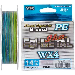 Шнур YGK G-Soul EGI Metal 150 м 1.5/0.205 мм 25 lb/10.5 кг
