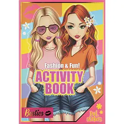 Книга для творчості Besties Мода та розваги з наліпками (990201)