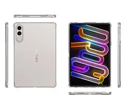 Силіконовий чохол бампер Primolux Silicone для планшета Lenovo Yoga Tab 11.1" 2025 (TB710) / Xiaoxin Pad Pro GT 11.1" - Clear - мініатюра 6