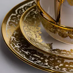 Столовий сервіз порцеляновий  Yiwu  Royal 16 предметів на 4 персони (HB-16) Yiwu HB-16 - мініатюра 7