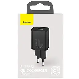 МЗП Baseus Super Si Quick Charger 30W (1USB-C) (CCSUP-J) Чорний - мініатюра 4
