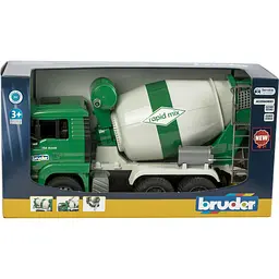 Іграшкова машинка Bruder Бетонозмішувач MAN TGA 1:16 (02739) - мініатюра 6