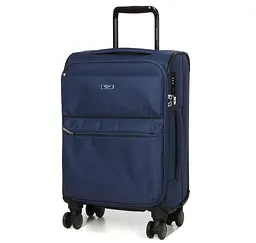Валіза маленька S тканинна Airtex 828 58×36×25см 39л Темно-синій