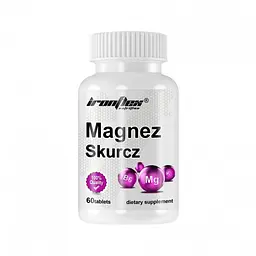 Комплекс магнію та цинку IronFlex Magnez Skurcz, 60 таблеток
