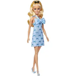 Лялька Barbie Модниця блакитні бантики (HYT93) - мініатюра 2