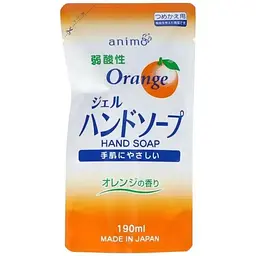 pH-балансоване мило-гель для рук Rocket Soap Weak Acid Gel Hand Soap Апельсин (змінний блок) 190 мл