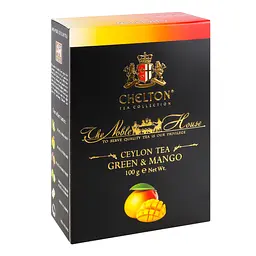 Чай зелений Chelton The Noble House Green&Mango 100 г (935957) - мініатюра 6