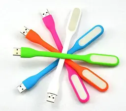 USB лампа для ноутбука, міні, білий - мініатюра 3