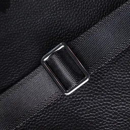 Зручна вертикальна сумка для чоловіків з натуральної шкіри Vintage 22862 чорна - мініатюра 10