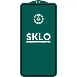 Захисне скло SKLO 5D (тех.пак) для Xiaomi Redmi 15C (Global) / A7 Pro / Poco C85 (Global) Чорний