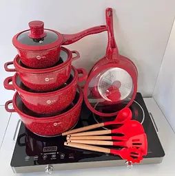 Набір посуду Higher Kitchen НК-316 із 17 предметів