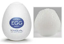Мастурбатор яйце Tenga Egg Hard Boiled Misty білий - мініатюра 8