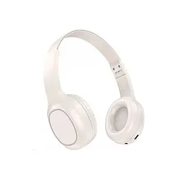 Бездротові накладні навушники HOCO W46 Charm BT headset білий - мініатюра 2
