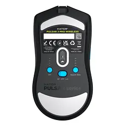 Ігрова миша HATOR HTM-640 Pulsar3 PRO Wireless ESports Gaming 30000dpi 50G Black - мініатюра 5