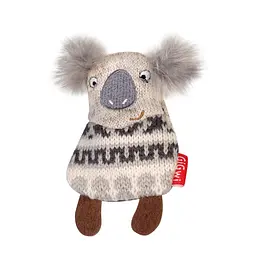 Іграшка для собак Коала з пищалкою GiGwi Plush текстиль 10 см