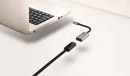 Адаптер Trust Dalyx USB-C > HDMI, 0.2м, Алюміній, чорний teh0018506 - мініатюра 3