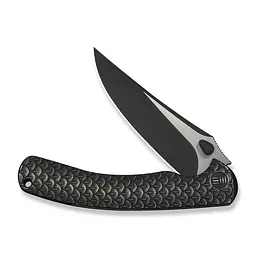 Ніж складаний туристичний Weknife Dracarys, (9.1 см) Böhler M390 / титан 6AL4V чорний - мініатюра 4