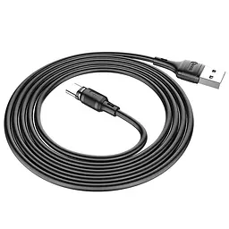 Кабель Hoco X52 Sereno magnetic charging cable for Type-C Black - мініатюра 2