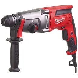 Перфоратор SDS-PLUS MILWAUKEE, PFH 26 T, 800Вт, 2,4Дж (2 режими) (бічне руків’я, обмежувач глибини, кейс) - мініатюра 2