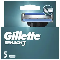 Змінні касети Gillette Mach3 5 шт. (7702018552313)