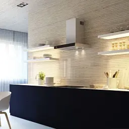 Витяжка кухонна ELEYUS ONIX 1200 LED 60 IS+BL - мініатюра 5