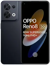 Смартфон OPPO Reno 8 5G 8/256GB Shimmer Black