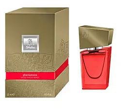 Парфуми з феромонами жіночі Shiatsu Pheromone Fragrance women red 15 ml - мініатюра 2