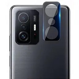 Захисне скло на камеру DK 3D Color Glass для Xiaomi 11T/11T Pro black