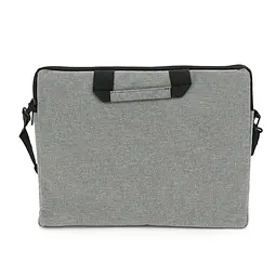 Сумка для ноутбука 15.6 дюймов с плечевым ремнем Merlion YTMR15Str 40x30x3cm Grey - мініатюра 4