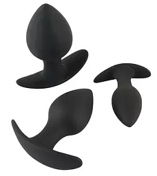 Набір анальних пробок - Black Velvets Anal Trainer Set