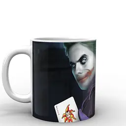 Кухоль GeekLand Загін Самогубців Suicide Squad Джокер та карта SS.02.030 330 мл білий - мініатюра 2
