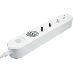 Мережевий фільтр Gelius G-Power GP-PS-001 (4 х розетки 4 х USB) White 2 м - мініатюра 4