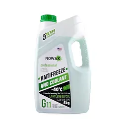 Антифриз Nowax Green G11 зелений 5 кг (NX05003) - мініатюра 2