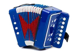 Гармошка іграшкова 6429 4 види Синій