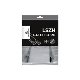 Патч-корд 10м S/FTP Cat 6A CU LSZH grey Cablexpert (PP6A-LSZHCU-10M) - мініатюра 4