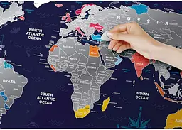 Скретч карта світу 1DEA.me Travel Map Holiday World (13022) - мініатюра 3