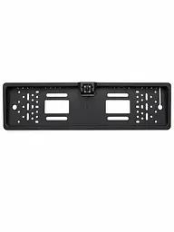 Рамка номерного знака з камерою заднього виду чорна 12V IP68 (49676018)