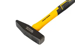 Молоток слюсарний MasterTool 500г рукоятка фібергласс - мініатюра 3