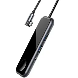 Конвертер хаб Type-C Baseus Superlative Multifunctional Hub CAHub-AZ0G - мініатюра 2