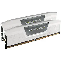 Модуль пам'яті Corsair DDR5 32GB (2x16) Vengeance 6400Mhz EXPO/XMP White (CMK32GX5M2B6400Z36W) - мініатюра 2