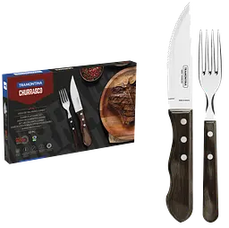 Набір приборів для гриля Barbecue Polywood 12 предметів TRAMONTINA kuh0017008