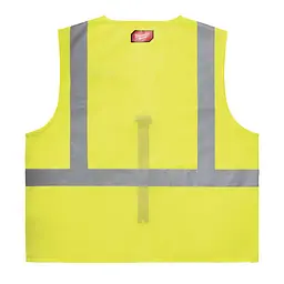 Сигнальний жилет Hi-Viz MILWAUKEE жовтий, розмір 2XL/3XL - мініатюра 2