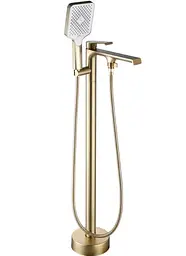 Змішувач для ванни Rea Hass окремостоячий, gold brush (REA-B6404)