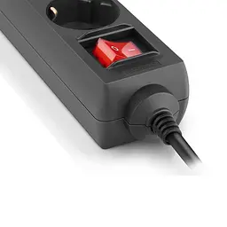 Мережевий фільтр Real-EL RS-6 Protect M 3м Black (EL122300034) - мініатюра 5