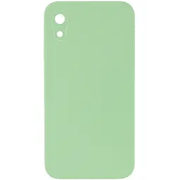Чохол Silk Square Full Camera Protective (AA) NO LOGO для Apple iPhone XR (6.1") М'ятний / Mint