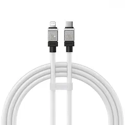 Кабель Baseus Lightning CoolPlay Series USB-C to Lightning 20W 1m White (CAKW000002)
