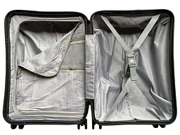 Валіза Milano bag 015 колір чорний розмір маленький S - мініатюра 3